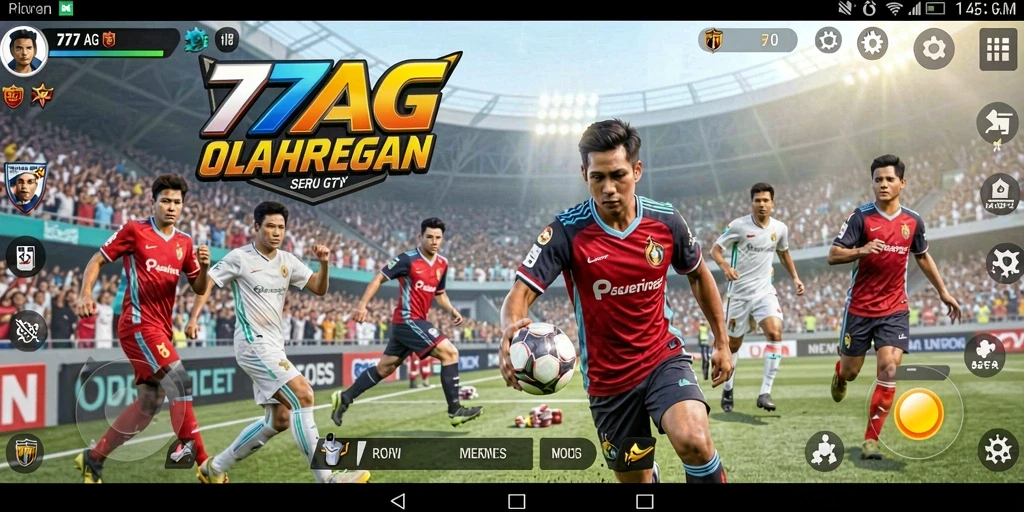 Screenshot gameplay 77AG yang menampilkan pertandingan olahraga seru.