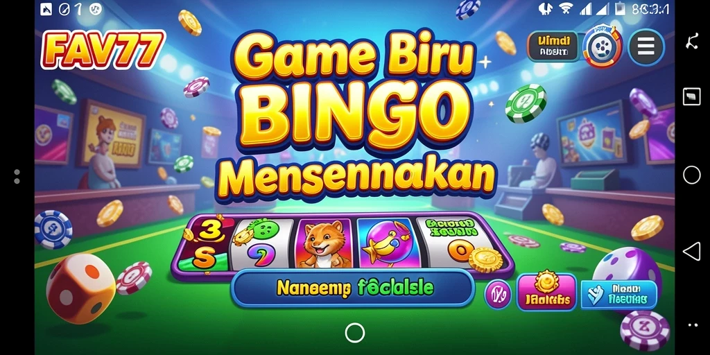 Gameplay seru Bingo di FAV77 dengan banyak hadiah menarik.