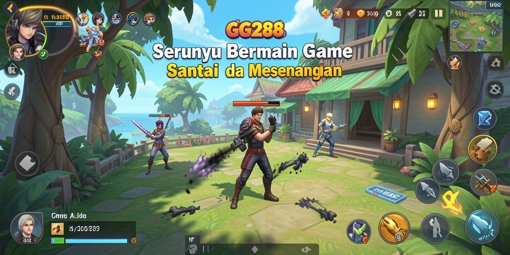 Tampilan menarik dari gameplay santai GG288 yang menghibur.