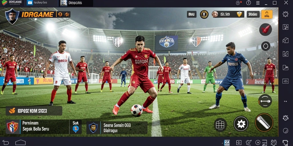 Tampilan gameplay <strong>IDRGAME</strong> yang penuh aksi dan mendebarkan.