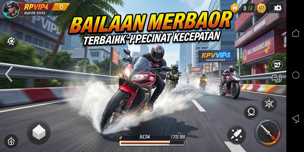 Tampilan luar biasa dari gameplay RPVIP4 yang penuh aksi.