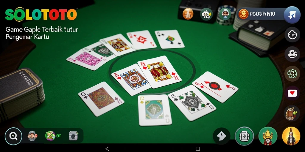 Tangkapan layar gameplay SOLOTOTO menunjukkan keseruan permainan Gaple.