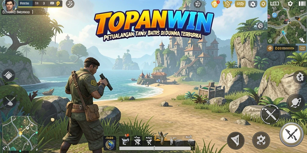 Tampilan gameplay menarik dalam dunia terbuka TOPANWIN.