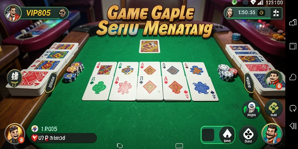 Tampilan gameplay seru dalam VIP805, menantang dan interaktif.